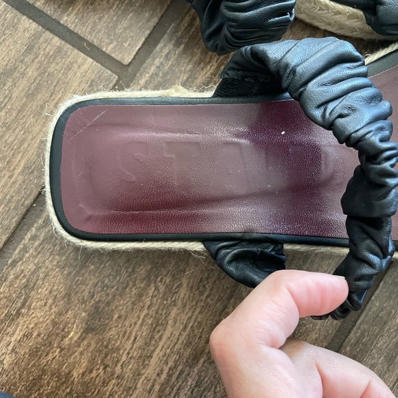 STAUD Maya Ruched Espadrille Sandals - Picture 2 of 9